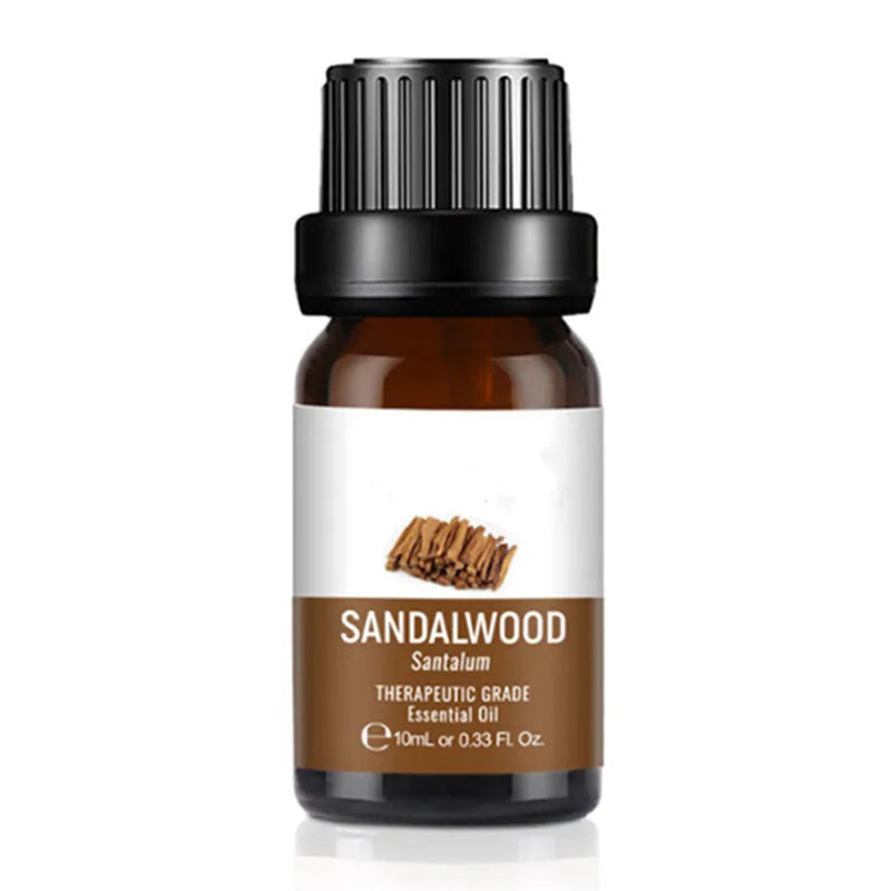 100% Natural oil Extraction Fragrance Aromatherapy Aroma Sandal Wood 10ml Pure Essential Oil