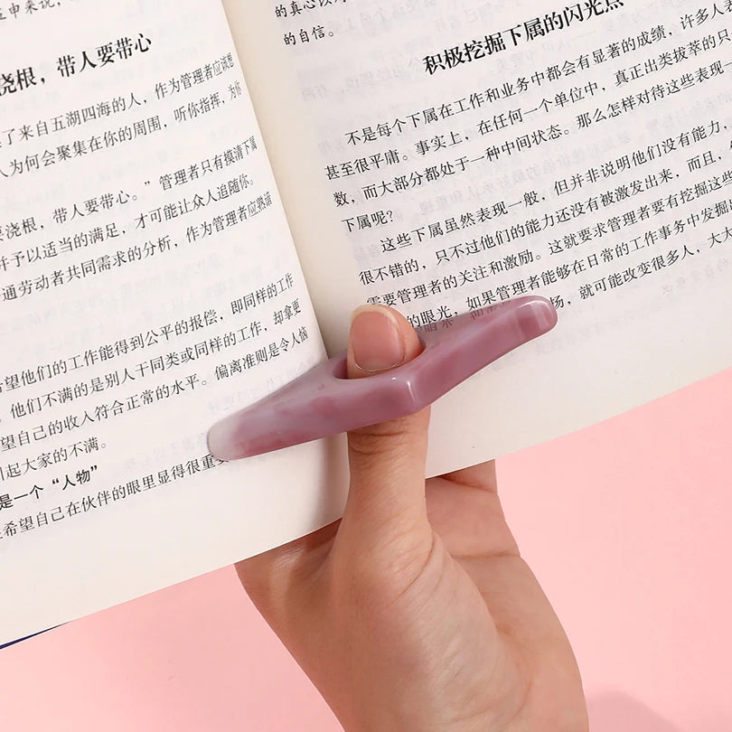 Thumb Book Support Convenient Bookmark School Supplies Reading Aids Book Accessories Spreader Marque Page Book Page Holder