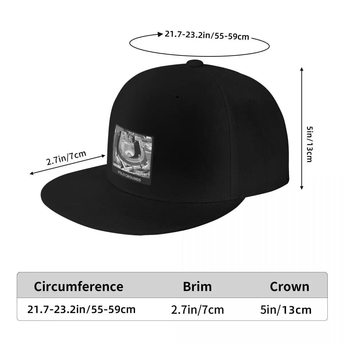 Copy of Polo Grounds- Giants Black Baseball Cap Luxury Hat Sports Cap Women's Golf Clothing Men's