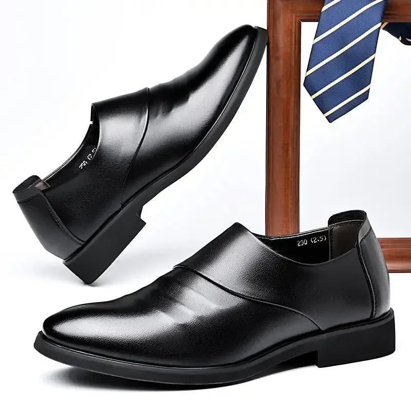 Men's Shoes Men's Height Increasing High Heels Dress Shoes Office Sports Luxury Men's Shoes