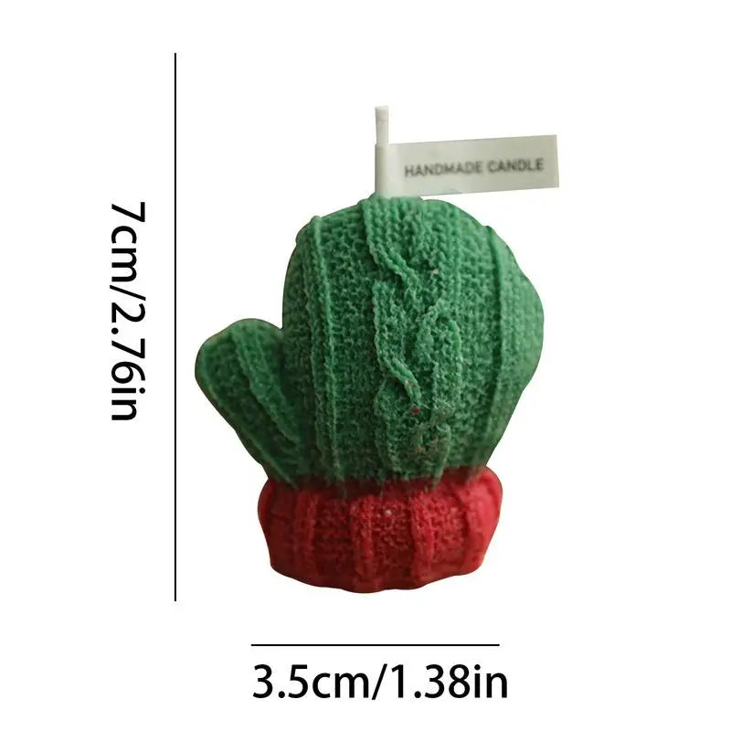 creative 3D Woolen Gloves Aromatherapy Candle Soy Wax Candles Candles Gifts for Women Holiday Candle Christmas Decorations