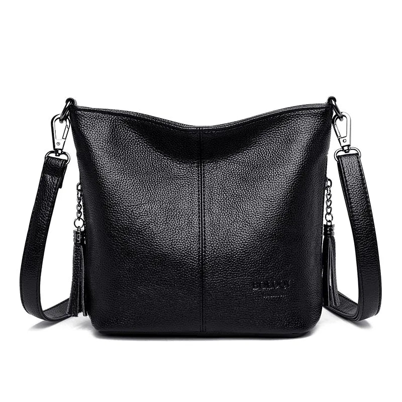 Ladies Hand Crossbody Bags For Women Leather Luxury Purses And Handbags Women Shoulder Bags Designer Bucket Sac