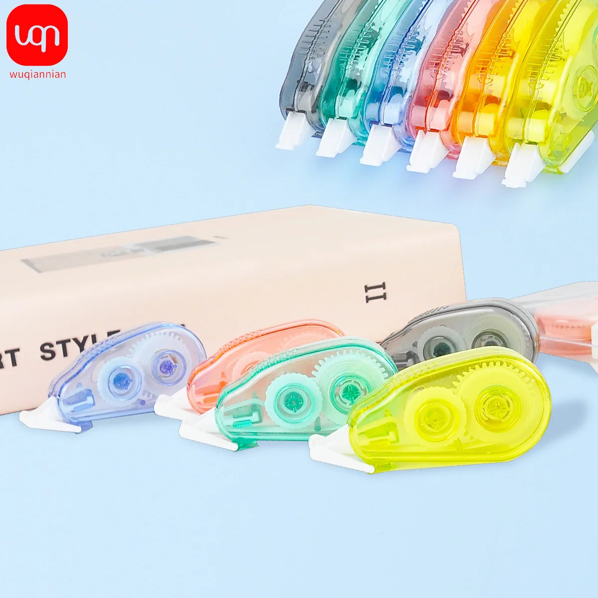 Study Writing White-out Portable Correction Stuff Students Whiteout Kids Tapes 6 Tipex Tools Pcs School Supplies Tape