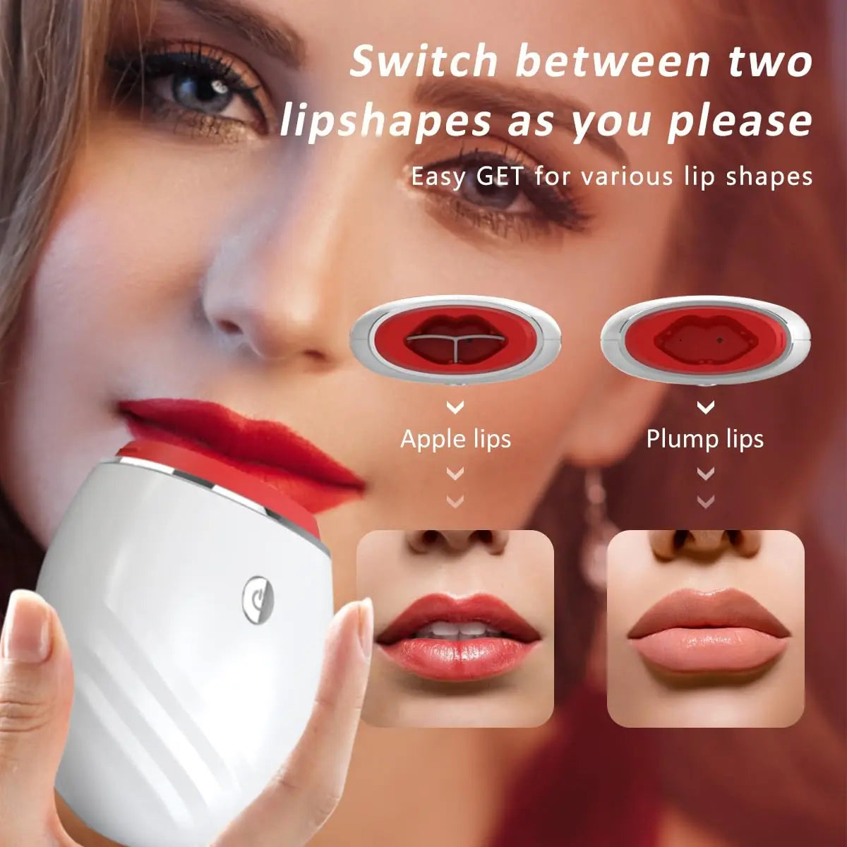 Electric Lip Vacuum Plumper Bigger Lip Suction Plumper Tool Lip Plumping Device Lip Enhancer Lip Augmentation Beauty Device