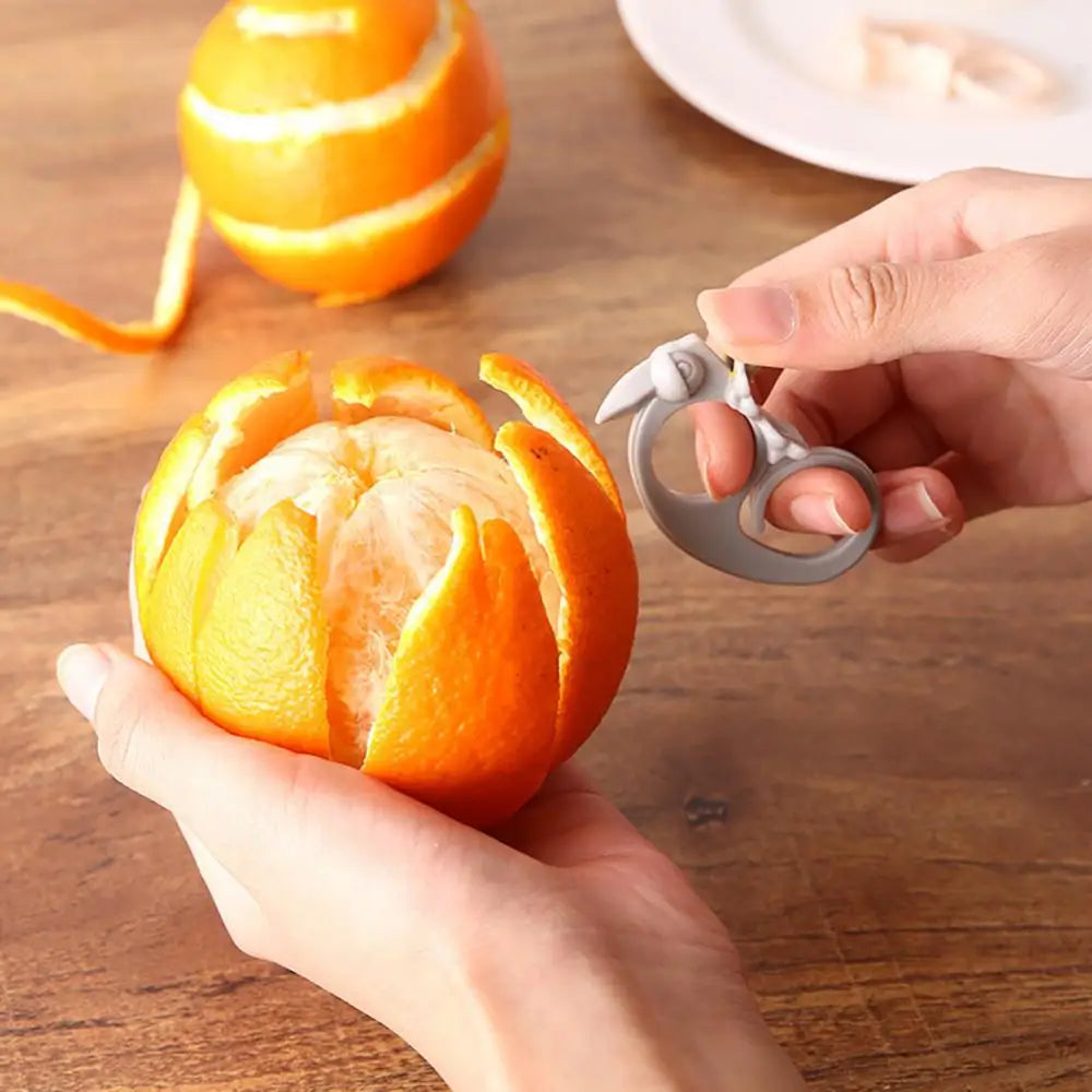 Orange Peeler Economic Multifunctional Light Abs Kitchen Accessories Tools Stripper Durable Safe Kitchen Appliances Opener