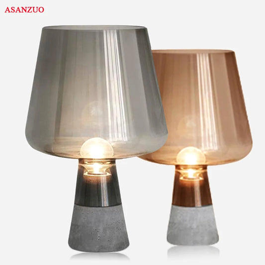 Nordic desk Lamp creative cement led table lamp for Bedroom living room bedsidehome decoration E14/E27 modern Table Lamps