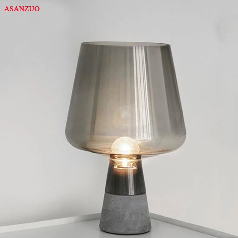 Nordic desk Lamp creative cement led table lamp for Bedroom living room bedsidehome decoration E14/E27 modern Table Lamps